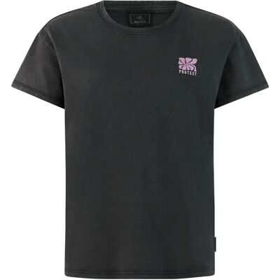 Dames-T-shirt Protest Las Noir 2XL Dames-T-shirt Protest Las Noir 2XL