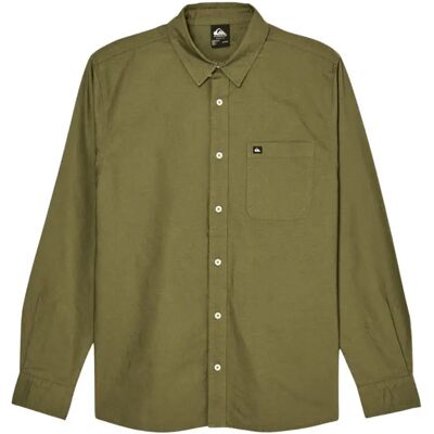Shirt Quiksilver Smoke Trail Oxford Vert 2XL Shirt Quiksilver Smoke Trail Oxford Vert 2XL