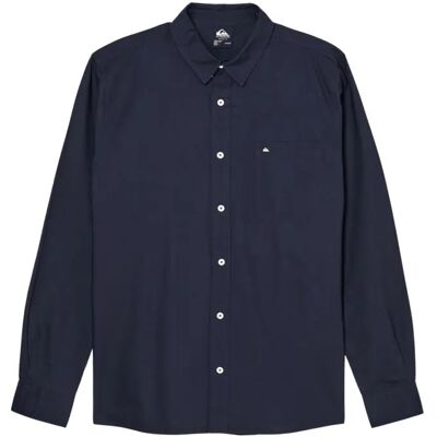 Shirt Quiksilver Smoke Trail Oxford Bleu XS Shirt Quiksilver Smoke Trail Oxford Bleu XS