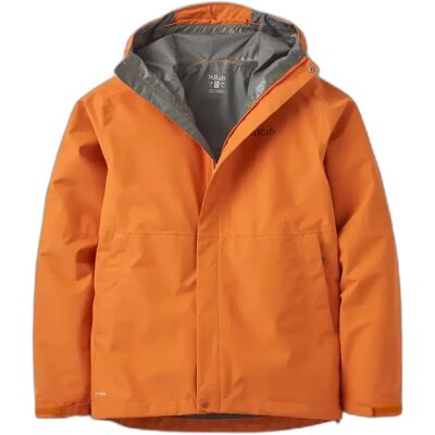Waterdichte Jas Rab Downpour Orange M Waterdichte Jas Rab Downpour Orange M