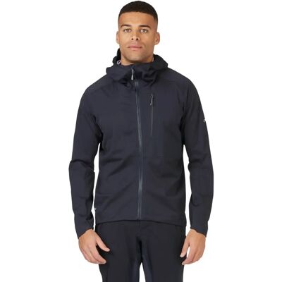 Waterdichte jas Rab Cinder Kinetic Noir XL Waterdichte jas Rab Cinder Kinetic Noir XL