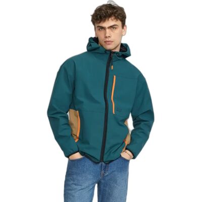 Revolution - Windbreaker Hooded - Groen - EU maten - Jasje Revolution - Windbreaker Hooded - Groen - EU maten - Jasje