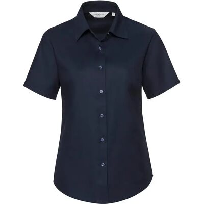 Dameshemd Russell Athletic Classic Oxford Bleu 6XL Dameshemd Russell Athletic Classic Oxford Bleu 6XL