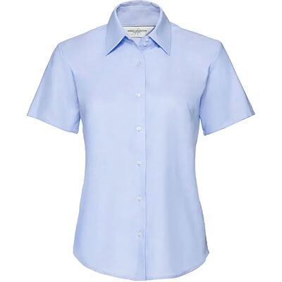 Dameshemd Russell Athletic Classic Oxford Bleu 6XL Dameshemd Russell Athletic Classic Oxford Bleu 6XL