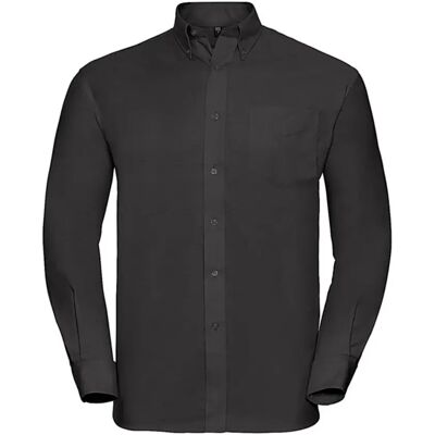 Shirt met lange mouwen Russell Athletic Oxford Noir 2XL Shirt met lange mouwen Russell Athletic Oxford Noir 2XL