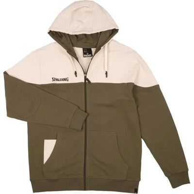 Sweatshirt rits met capuchon Spalding Funk Vert L Sweatshirt rits met capuchon Spalding Funk Vert L