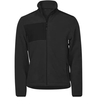 Dikke fleece met versterkte inzetstukken Tee Jays Noir 3XL Dikke fleece met versterkte inzetstukken Tee Jays Noir 3XL