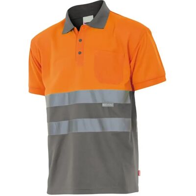 Polo met hoge zichtbaarheid Velilla Orange 5XL Polo met hoge zichtbaarheid Velilla Orange 5XL