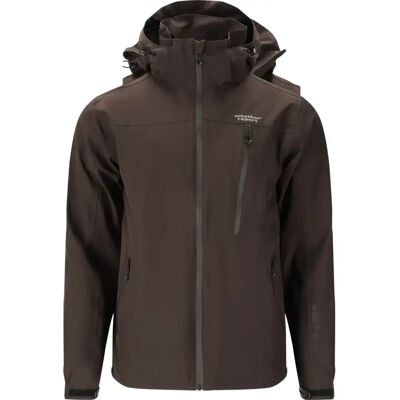 Waterdichte Jas Weather Report Delton AWG W-PRO 15000 Marron 2XL Waterdichte Jas Weather Report Delton AWG W-PRO 15000 Marron 2XL