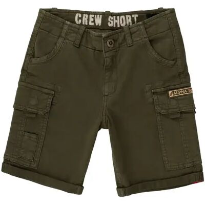 Kinderbroeken Alpha Industries Crew Groen 15/16 jaar oud Kinderbroeken Alpha Industries Crew Groen 15/16 jaar oud