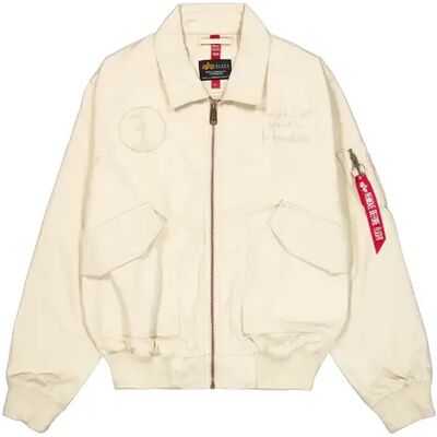 Jas Alpha Industries CWU-45 Canvas Honolulu Wit 2XL Jas Alpha Industries CWU-45 Canvas Honolulu Wit 2XL