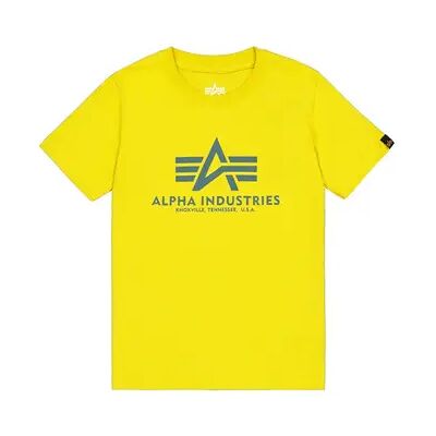 Kinder-T-shirt Alpha Industries Big Geel 7/8 jaar oud Kinder-T-shirt Alpha Industries Big Geel 7/8 jaar oud