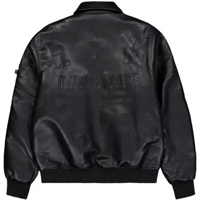 Aviatorjack Alpha Industries PU College Zwart 3XL Aviatorjack Alpha Industries PU College Zwart 3XL