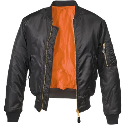 Jas Brandit MA1 Zwart 6XL Jas Brandit MA1 Zwart 6XL
