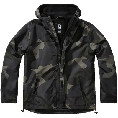 Waterdichte jas Brandit Zwart 6XL Waterdichte jas Brandit Zwart 6XL
