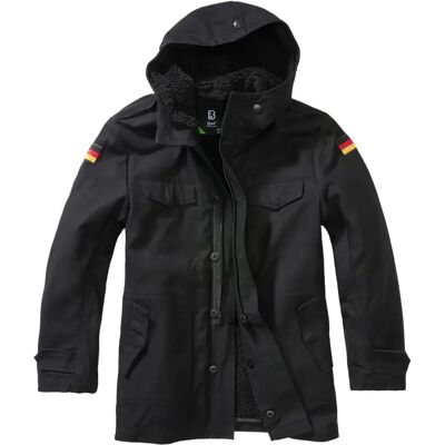 Kinderparka Brandit BW Zwart 7/8 jaar oud Kinderparka Brandit BW Zwart 7/8 jaar oud