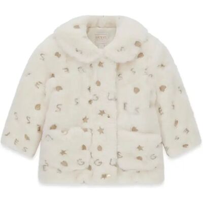 Gekenmerkt jasje nepdons meisje Guess Multicolore 4 jaar Gekenmerkt jasje nepdons meisje Guess Multicolore 4 jaar