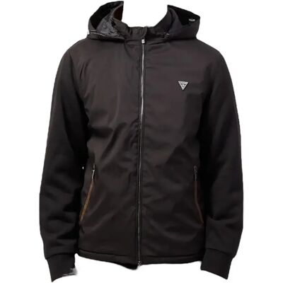 Waterdichte gebreide jas Guess Zwart M Waterdichte gebreide jas Guess Zwart M