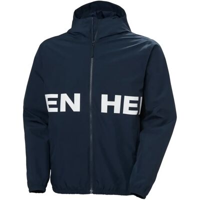 Waterdichte jas Helly Hansen Core Graphic Blauw 2XL Waterdichte jas Helly Hansen Core Graphic Blauw 2XL