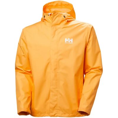 Waterdichte jas met capuchon Helly Hansen Seven J Oranje M Waterdichte jas met capuchon Helly Hansen Seven J Oranje M