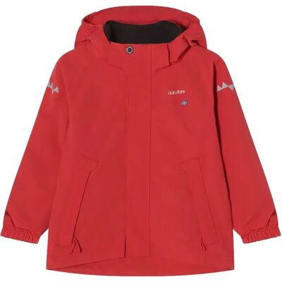 Waterdicht kinderjack Isbjörn of Sweden Penguin Rouge 6/8 jaar oud Waterdicht kinderjack Isbjörn of Sweden Penguin Rouge 6/8 jaar oud