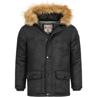 Kinderjas Lonsdale Rothley Zwart 11/12 jaar Kinderjas Lonsdale Rothley Zwart 11/12 jaar