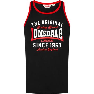Tanktop Lonsdale Andover Zwart 2XL Tanktop Lonsdale Andover Zwart 2XL