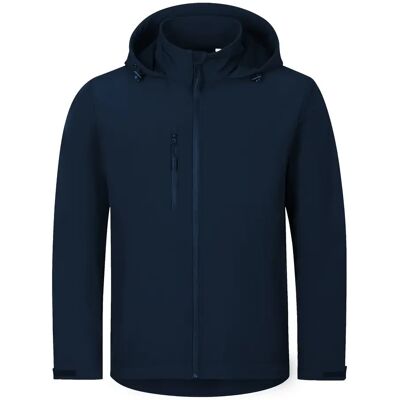 Hooded softshell jas Malfini Trail 548 Bleu 4XL Hooded softshell jas Malfini Trail 548 Bleu 4XL
