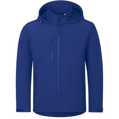 Hooded softshell jas Malfini Trail 548 Bleu 4XL Hooded softshell jas Malfini Trail 548 Bleu 4XL