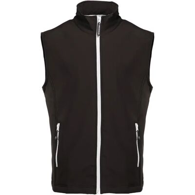 Zonder mouwen softshell vest 2 lagen Pen Duick Gibraltar Noir 4XL Zonder mouwen softshell vest 2 lagen Pen Duick Gibraltar Noir 4XL