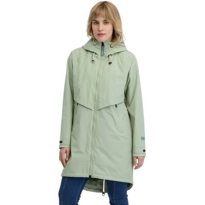 Waterdichte lange jas voor dames Ragwear Frodik Vert XS Waterdichte lange jas voor dames Ragwear Frodik Vert XS
