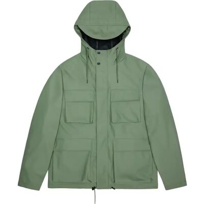 Waterdichte Jas Rains à capuche Pocket W3 Gris L Waterdichte Jas Rains à capuche Pocket W3 Gris L