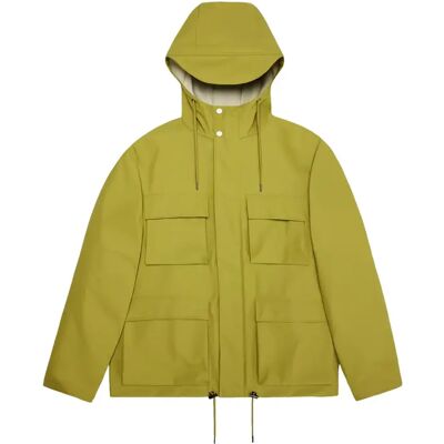 Waterdichte Jas Rains à capuche Pocket W3 Jaune XL Waterdichte Jas Rains à capuche Pocket W3 Jaune XL