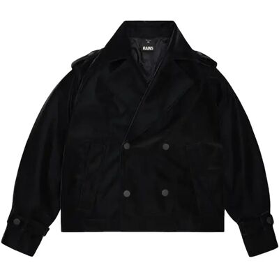 Waterdichte Jas Rains W3 Noir XS Waterdichte Jas Rains W3 Noir XS