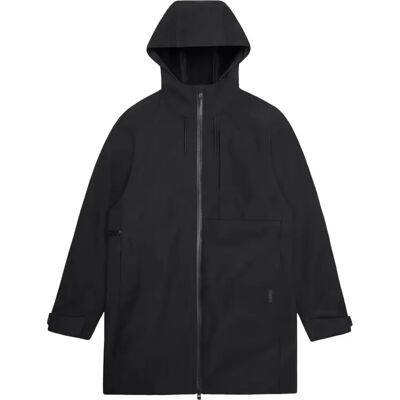 Lange waterdichte jas Rains Suva Softshell W3T2 Noir S Lange waterdichte jas Rains Suva Softshell W3T2 Noir S