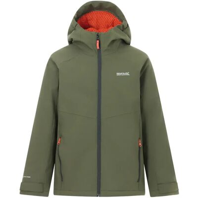 Waterdicht kinderjack Regatta Hillain Warm Vert 3/4 jaar Waterdicht kinderjack Regatta Hillain Warm Vert 3/4 jaar