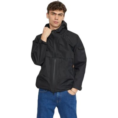 Waterdichte jas met capuchon Revolution Zwart S Waterdichte jas met capuchon Revolution Zwart S