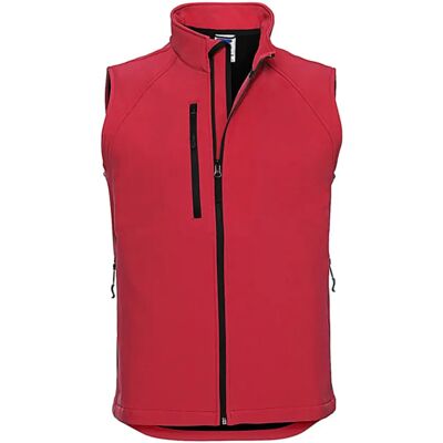 Mouwloos softshell jack Russell Athletic Rouge XS Mouwloos softshell jack Russell Athletic Rouge XS