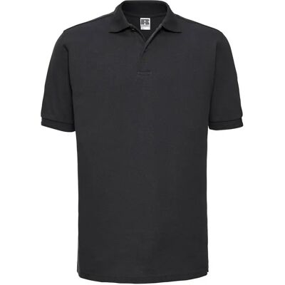 Duurzaam polo Russell Athletic Hardwearing Noir 6XL Duurzaam polo Russell Athletic Hardwearing Noir 6XL