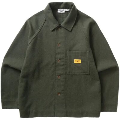 Overhemd Service Works Flannel Foh Vert M Overhemd Service Works Flannel Foh Vert M