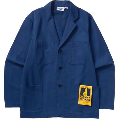 Jas Service Works Twill Server Suit Bleu M Jas Service Works Twill Server Suit Bleu M