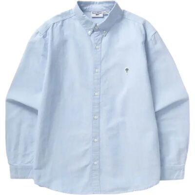 Shirt Service Works Artichoke Oxford Bleu S Shirt Service Works Artichoke Oxford Bleu S
