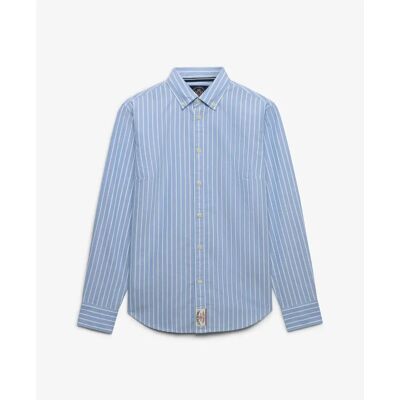 Dameshemd Superdry Oxford Bleu M Dameshemd Superdry Oxford Bleu M