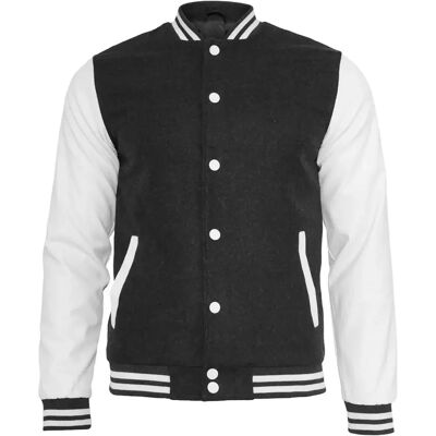 Urban Classics Jasje Urban Classic old school college Zwart M Urban Classics Jasje Urban Classic old school college Zwart M