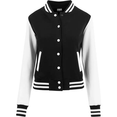 Urban Classics Dames teddy jas urban classic Zwart XL Urban Classics Dames teddy jas urban classic Zwart XL