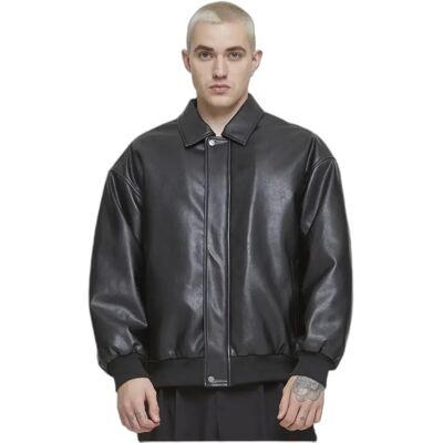 Synthetische leren jas Urban Classics Zwart S Synthetische leren jas Urban Classics Zwart S