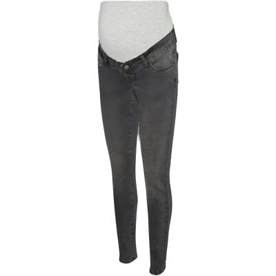 Slim jeans voor dames Mamalicious Mila DG Gris L Slim jeans voor dames Mamalicious Mila DG Gris L
