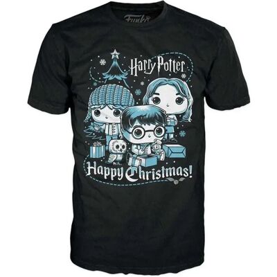 T-shirt Funko Harry Potter POP! Ron Hermione Noir XL T-shirt Funko Harry Potter POP! Ron Hermione Noir XL