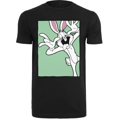 T-shirt Urban Classics Looney Tunes Bugs Bunny Funny Fac Noir S T-shirt Urban Classics Looney Tunes Bugs Bunny Funny Fac Noir S