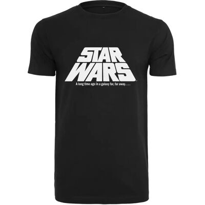 T-shirt Urban Classics Original Logo Star Wars Noir S T-shirt Urban Classics Original Logo Star Wars Noir S